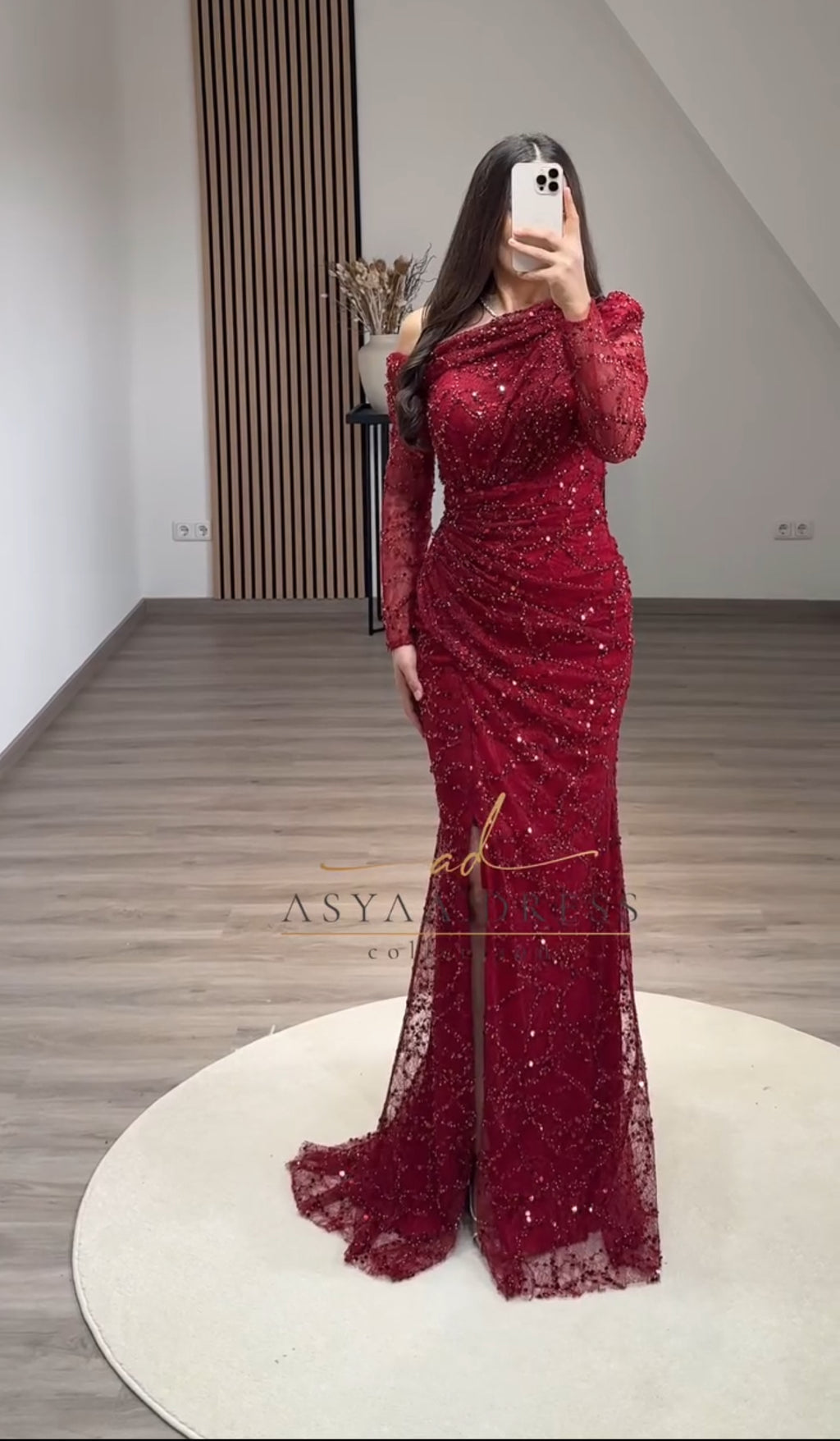 Shiny Evening Dress – Special Occasion Fabric