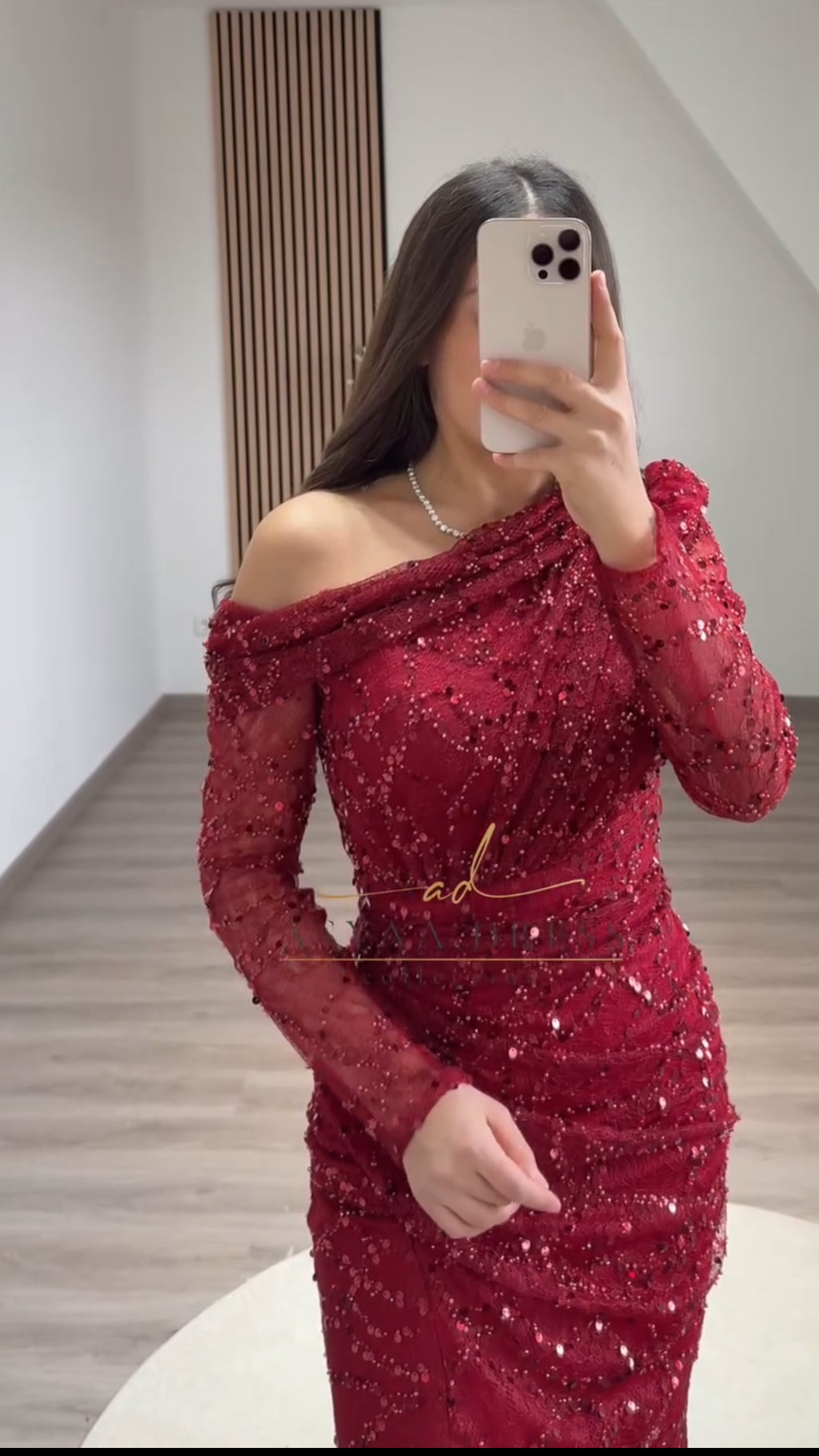 Shiny Evening Dress – Special Occasion Fabric