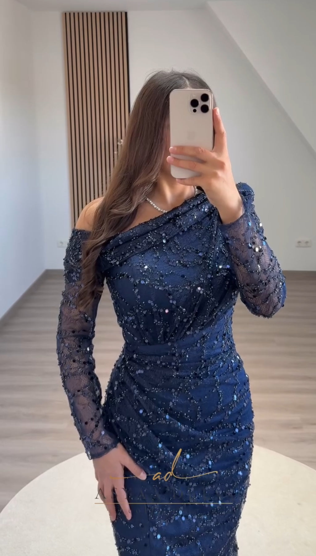 Shiny Evening Dress – Special Occasion Fabric