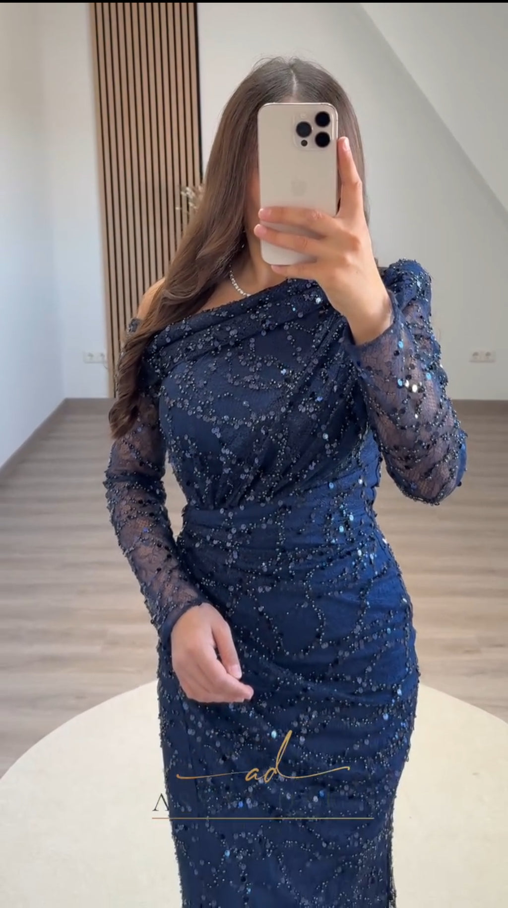 Shiny Evening Dress – Special Occasion Fabric