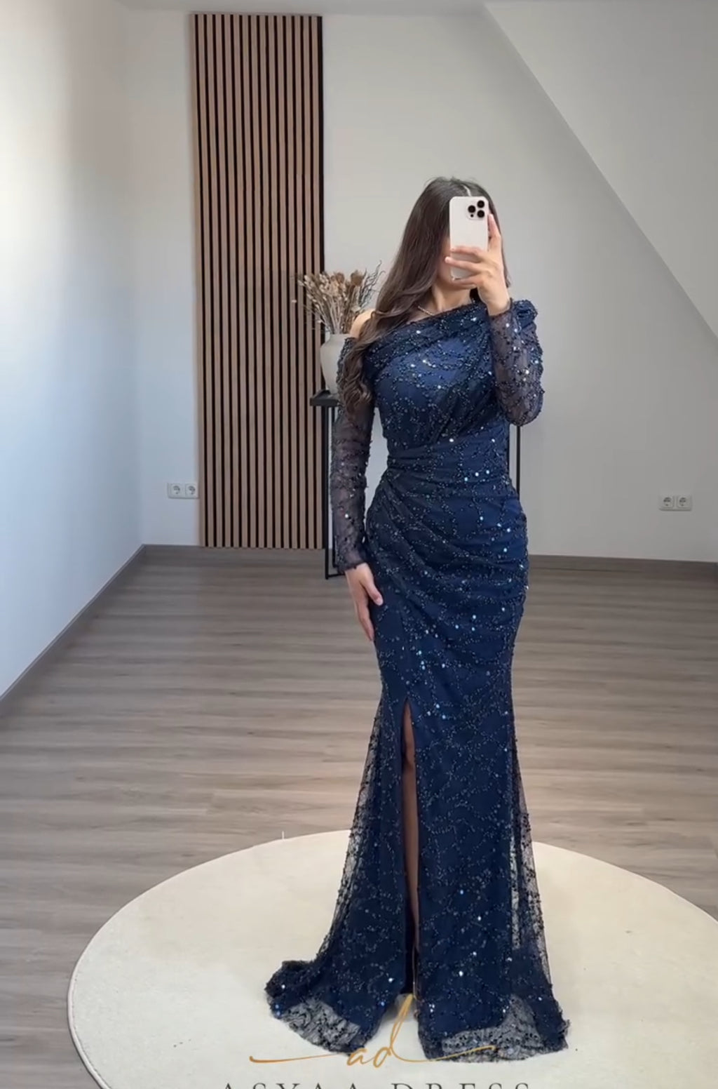 Shiny Evening Dress – Special Occasion Fabric