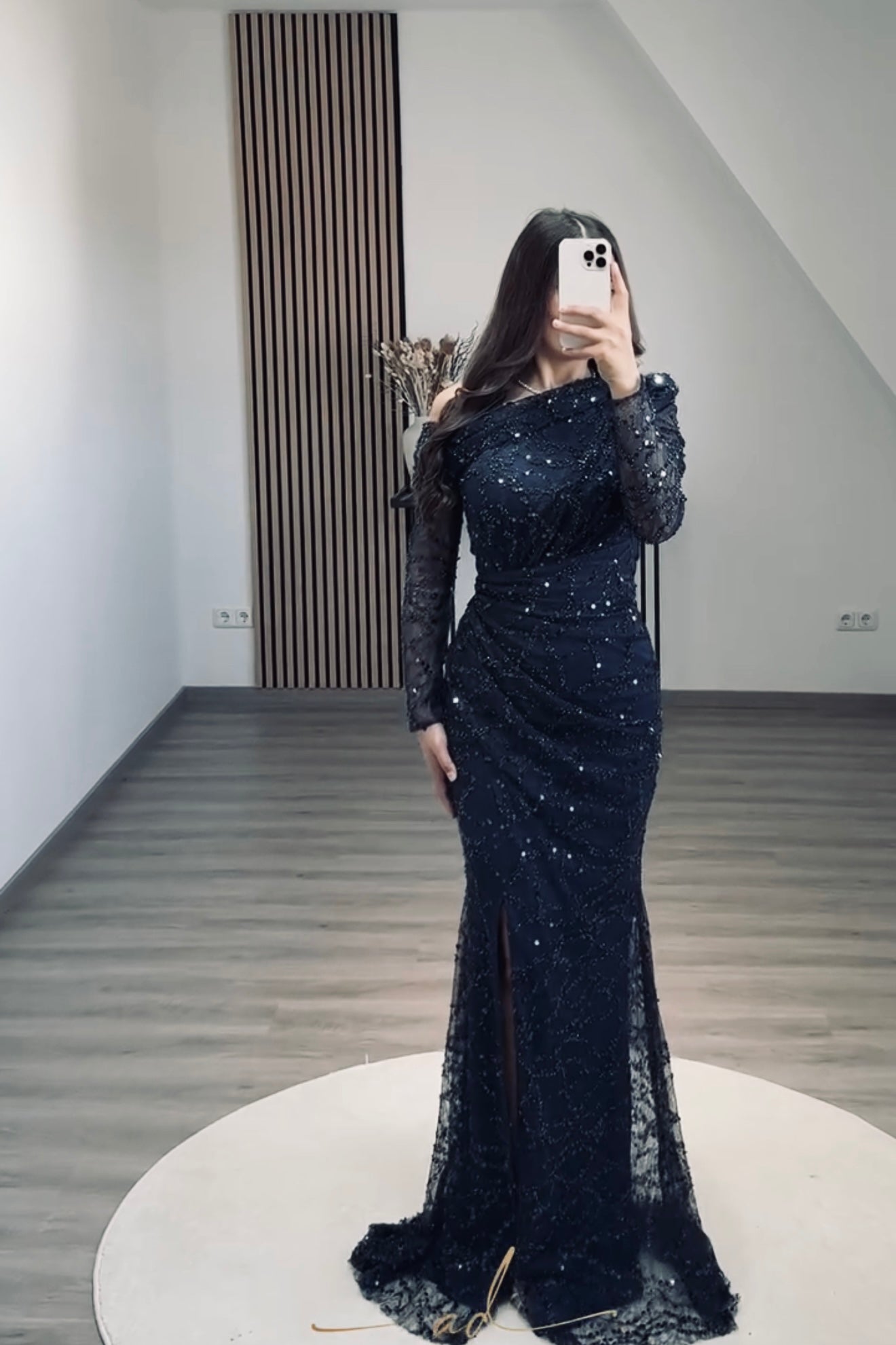 Shiny Evening Dress – Special Occasion Fabric