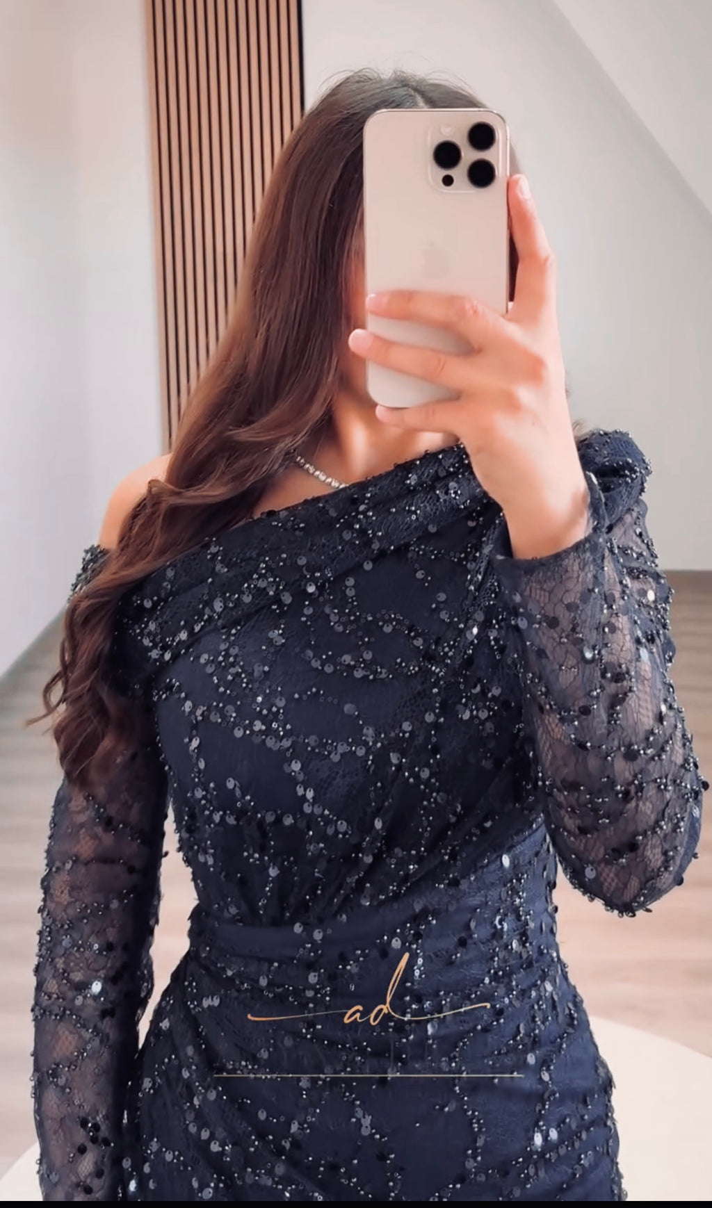 Shiny Evening Dress – Special Occasion Fabric